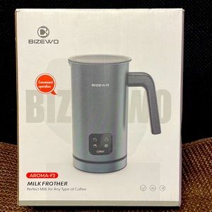 BIZEWO ELECTRIC MILK FROTHER - NEW!
